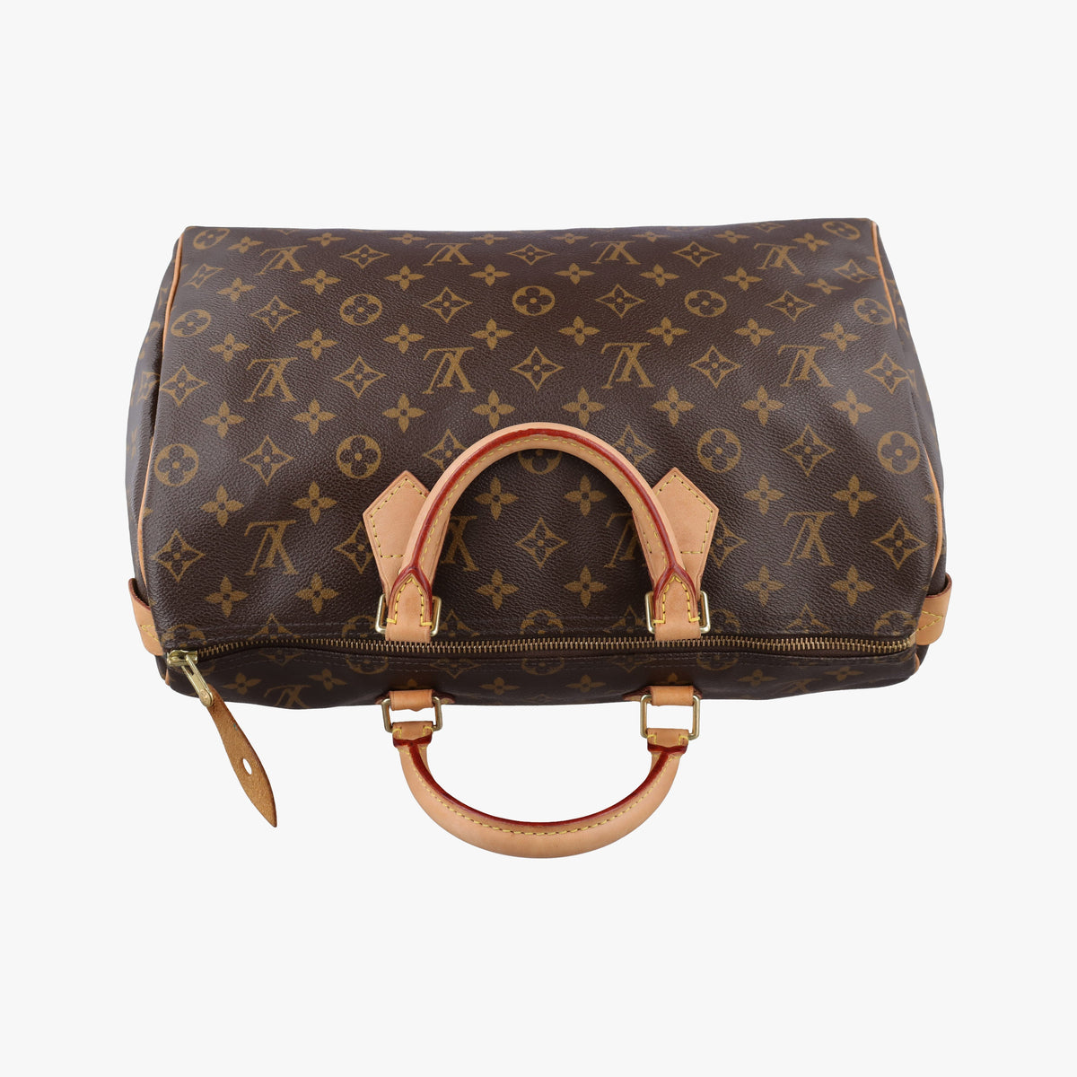 Pre-owned Louis Vuitton Speedy 35 Monogram/Brown Monogram canvas M41524 handbag | stylenewstar