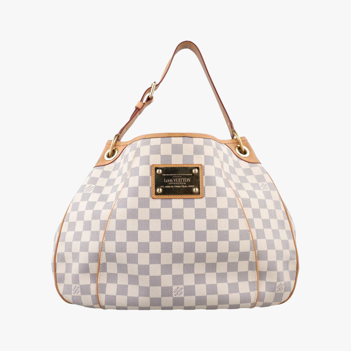 Pre-owned Louis Vuitton GALLIERA PM Azur Damier Canvas N55215 shoulderbag | stylenewstar