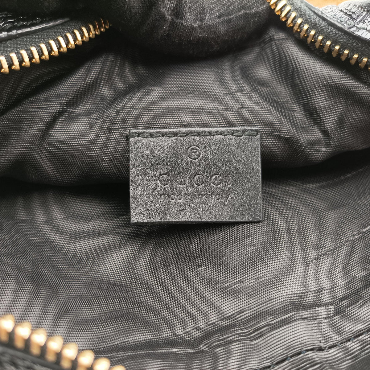 Pre-owned Gucci Ophidia Brown×black×multi Suede×leather 573321 shoulderbag | stylenewstar
