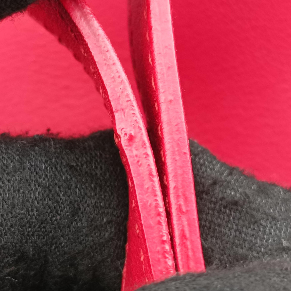 Secondhand Yves Saint Laurent BABY CABAS Red Leather 394461 shoulderbag | stylenewstar