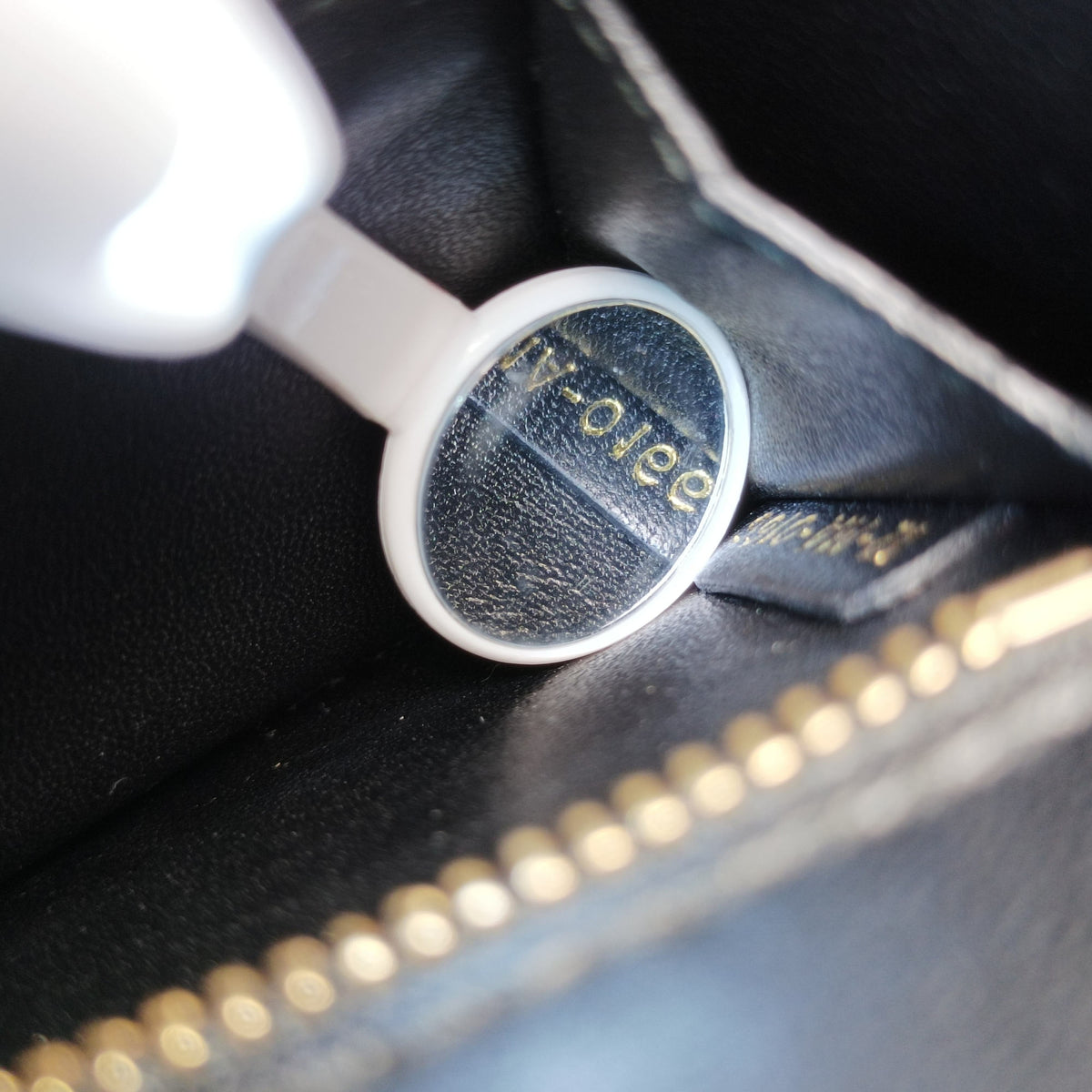 Pre-owned Christian Dior Diorama Black Leather  shoulderbag | stylenewstar