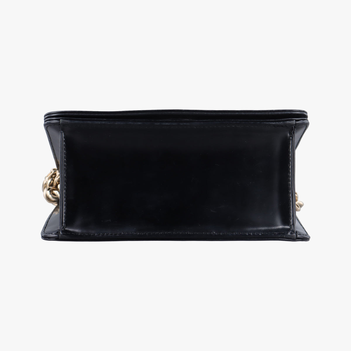 Pre-owned Christian Dior Diorama Black Leather  shoulderbag | stylenewstar