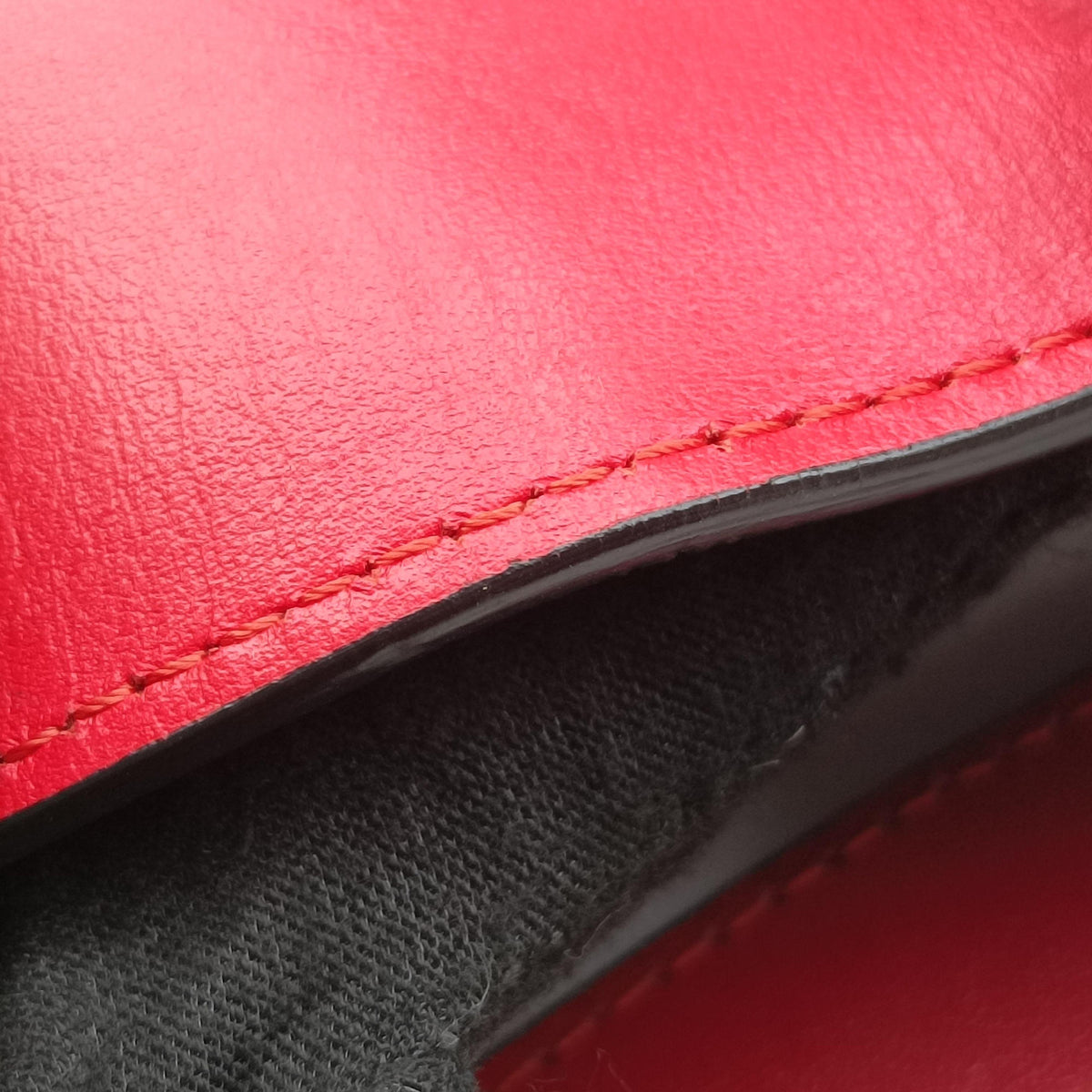 Pre-owned Christian Louboutin Explora funk Black×Red leather  backpack/rucksack | stylenewstar