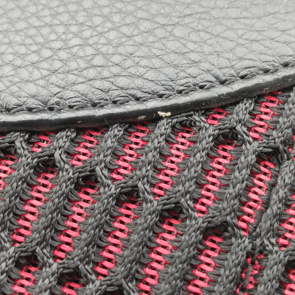 Pre-owned Christian Louboutin Explora funk Black×Red leather  backpack/rucksack | stylenewstar