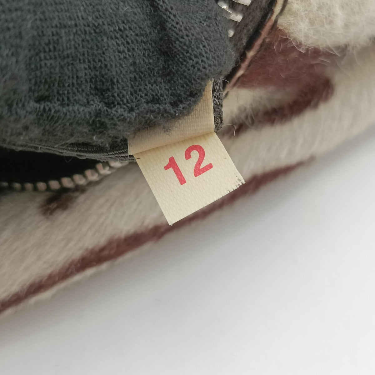 Secondhand Prada AnimalierZebra Print Brown×White Pony Hair  handbag | stylenewstar