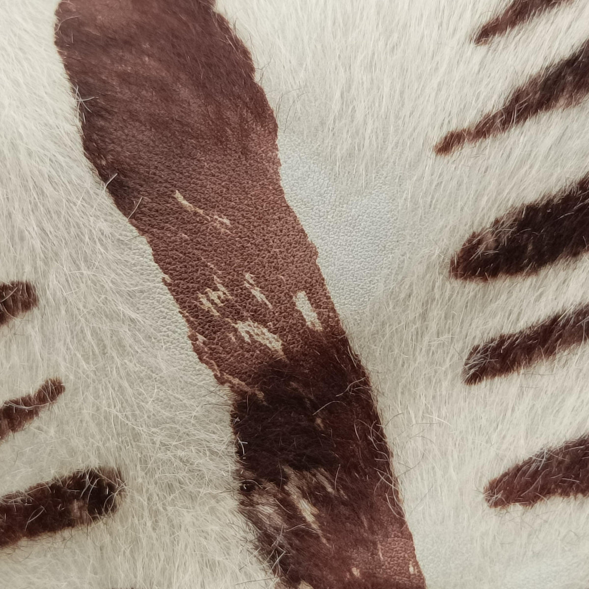Secondhand Prada AnimalierZebra Print Brown×White Pony Hair  handbag | stylenewstar