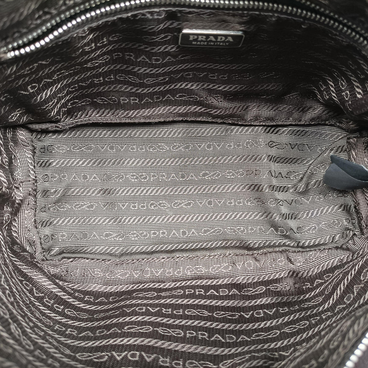 Secondhand Prada AnimalierZebra Print Brown×White Pony Hair  handbag | stylenewstar