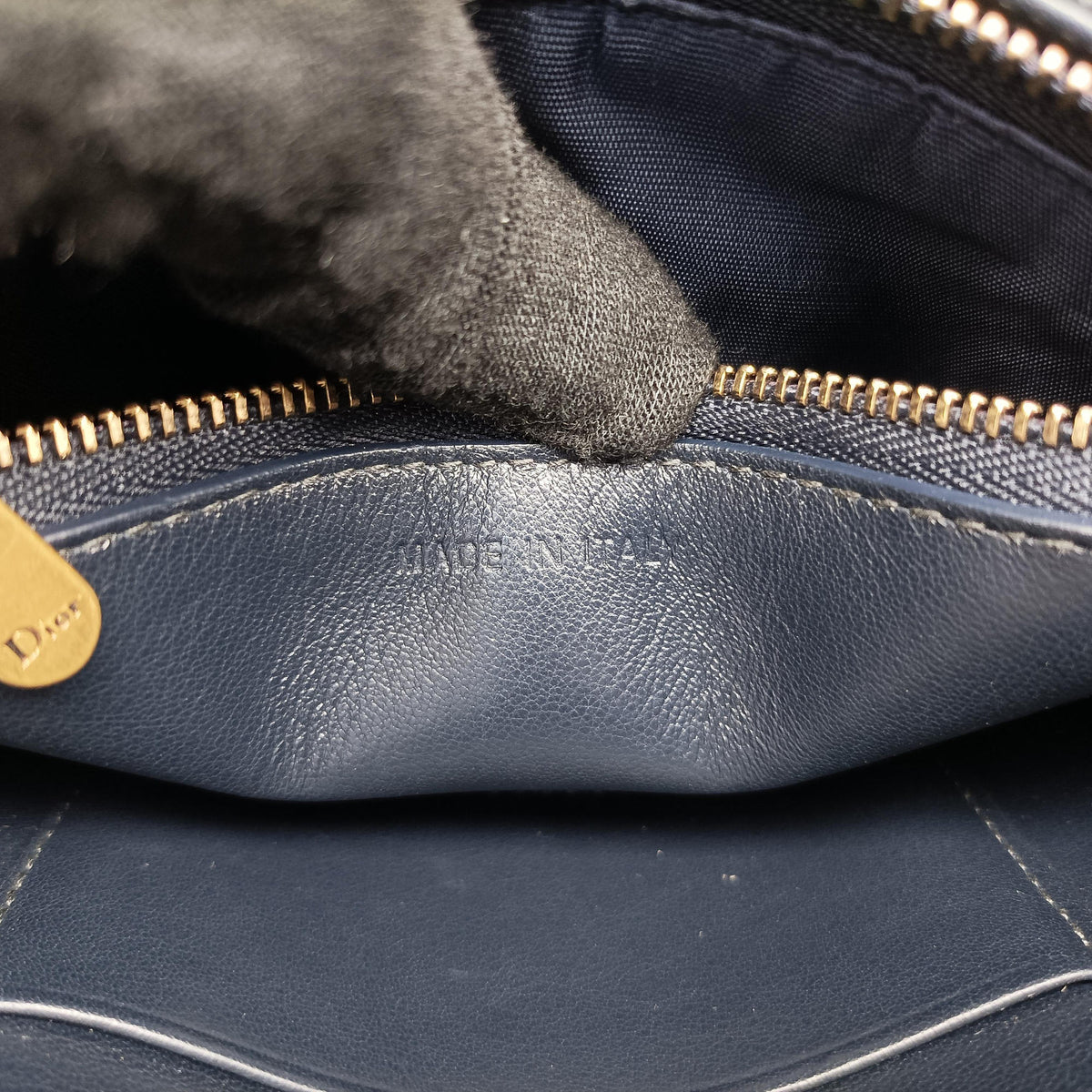 Secondhand Christian Dior Saddle Navy Jacquard x Leather  bum bag/waist bag | stylenewstar