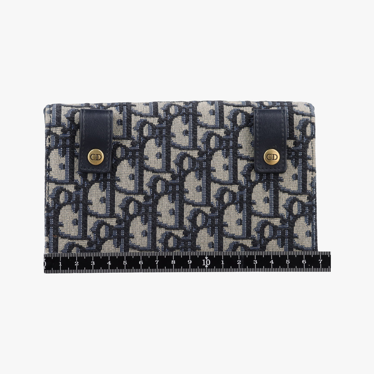Secondhand Christian Dior Saddle Navy Jacquard x Leather  bum bag/waist bag | stylenewstar