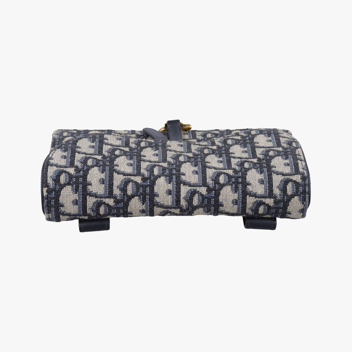 Secondhand Christian Dior Saddle Navy Jacquard x Leather  bum bag/waist bag | stylenewstar