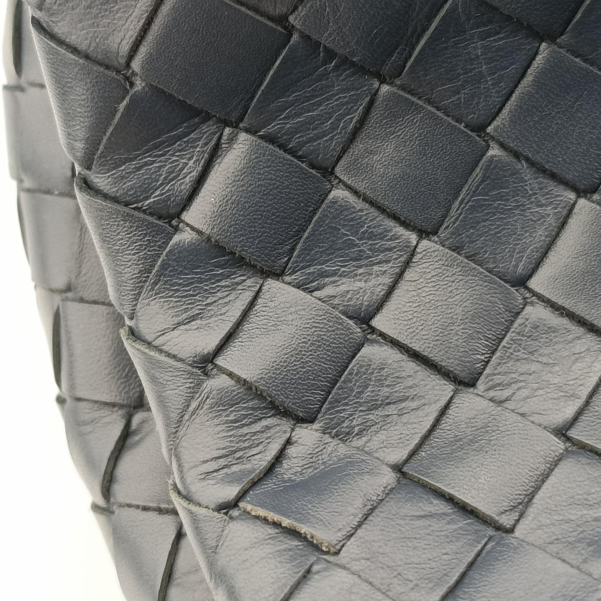 Vintage Bottega Veneta Roma Navy Lambskin  shoulderbag | stylenewstar