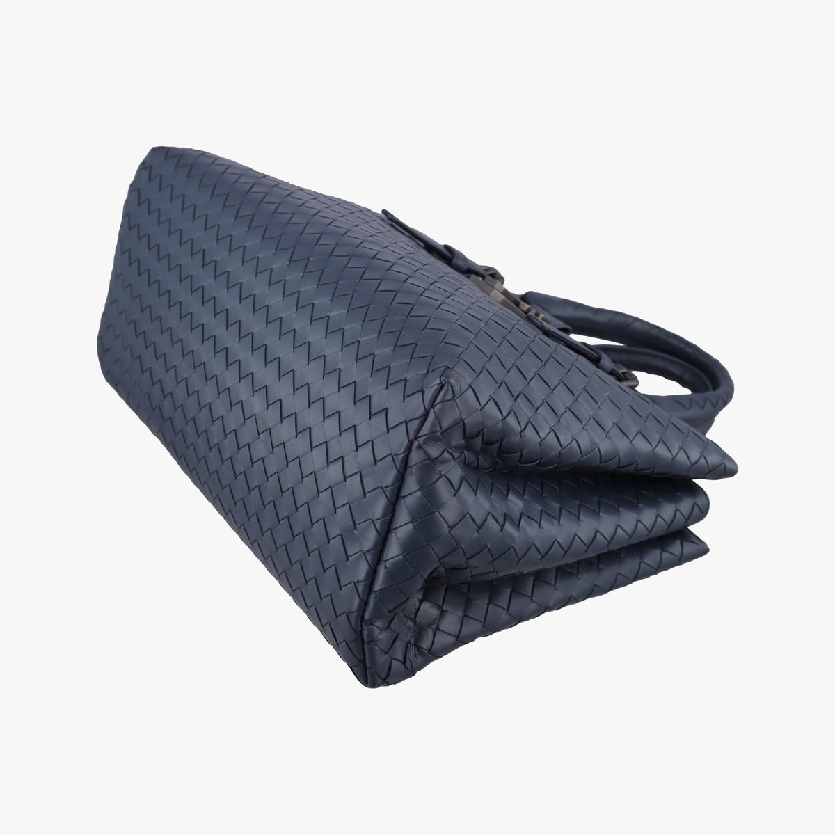 Vintage Bottega Veneta Roma Navy Lambskin  shoulderbag | stylenewstar