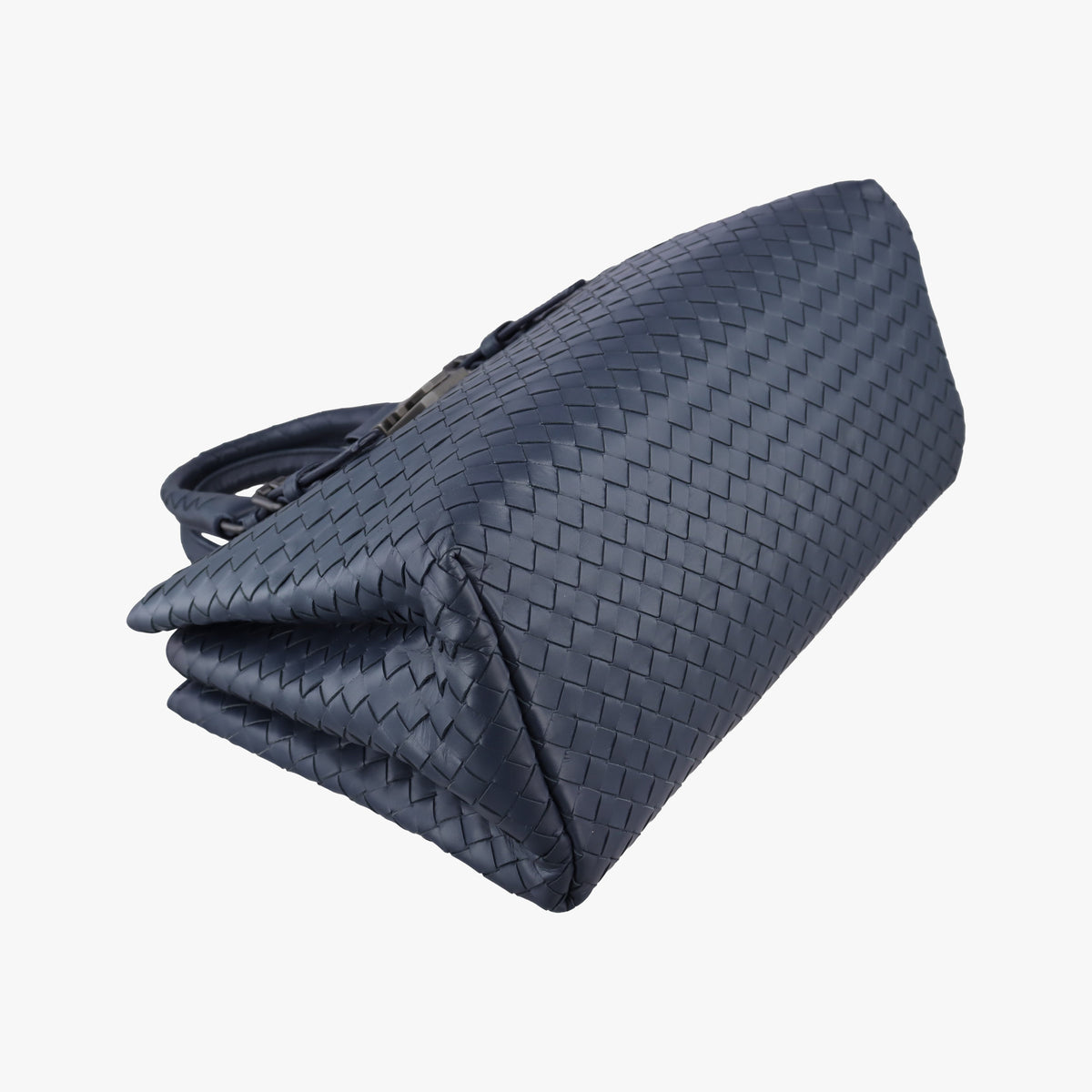 Vintage Bottega Veneta Roma Navy Lambskin  shoulderbag | stylenewstar