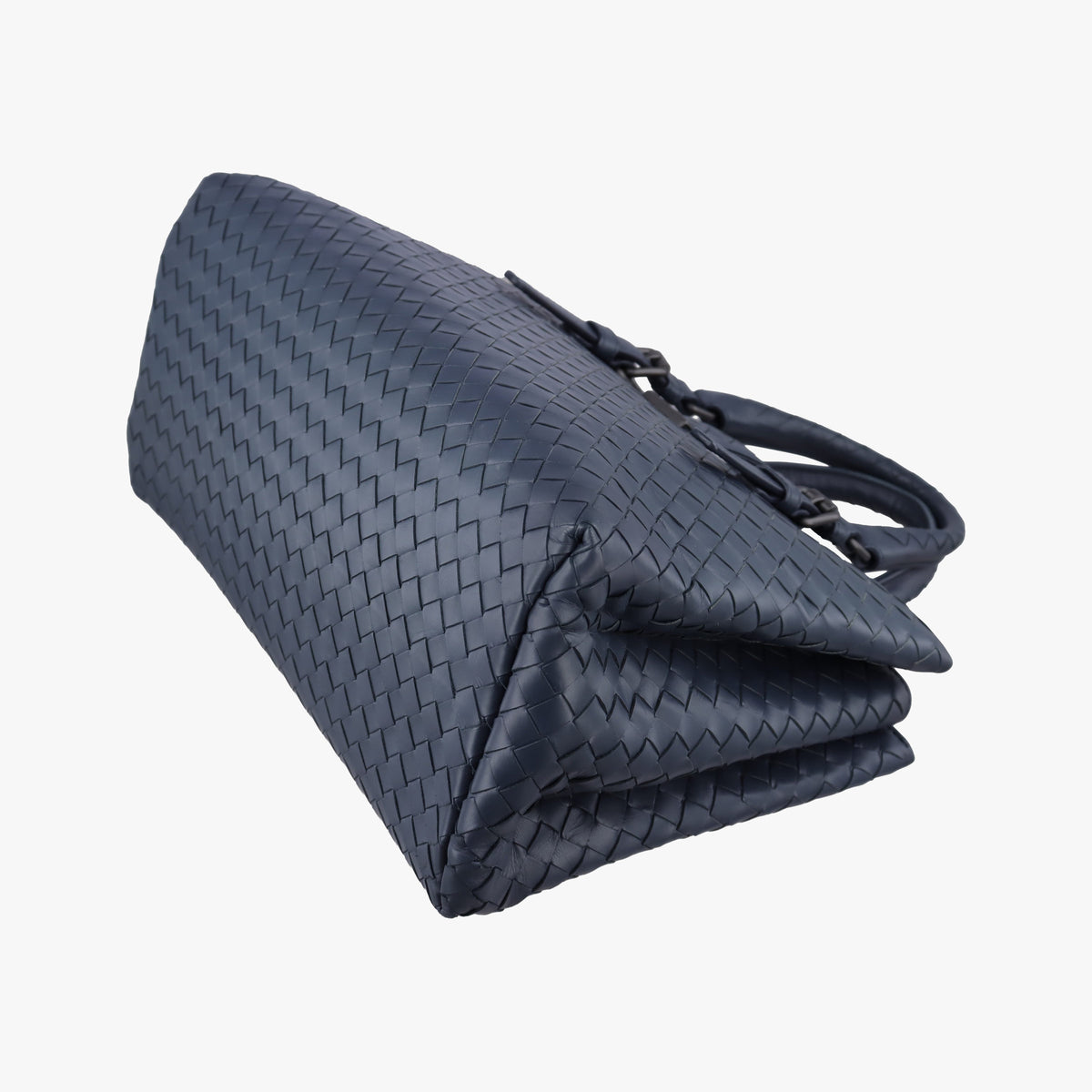 Vintage Bottega Veneta Roma Navy Lambskin  shoulderbag | stylenewstar
