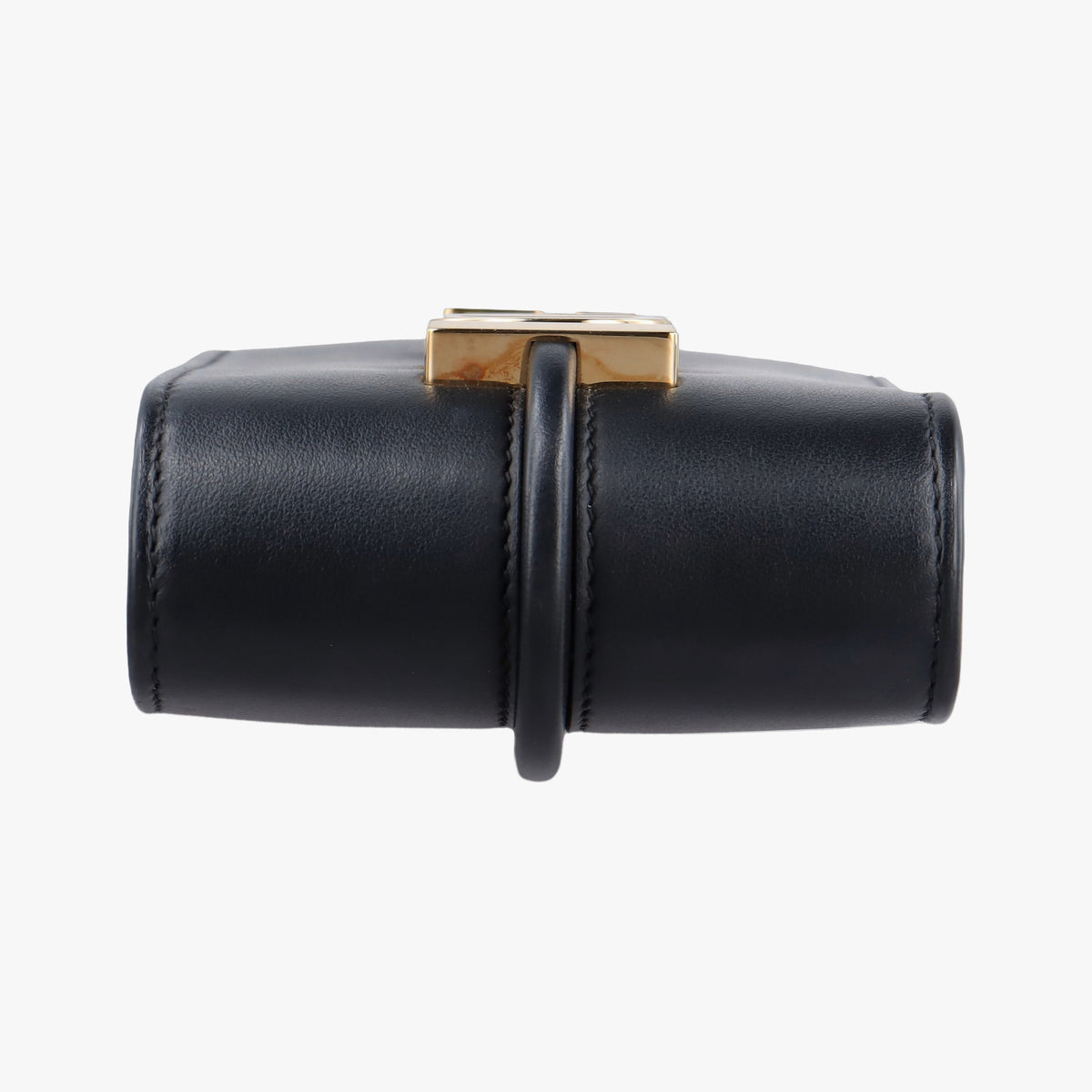 Secondhand Fendi Phone Pouch Black Leather 7AS192 shoulderbag | stylenewstar