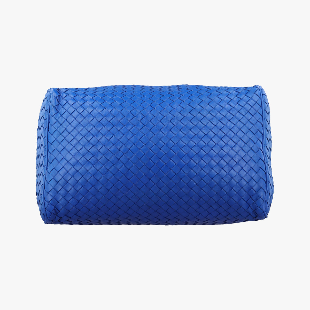 Secondhand Bottega Veneta Intrecciato Blue lambskin  handbag | stylenewstar