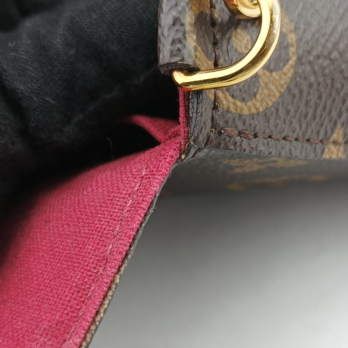 Pre-owned Louis Vuitton Pochette Felicie Brown Monogram Canvas M61276 shoulderbag | stylenewstar