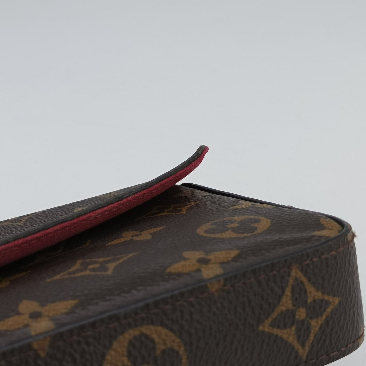 Pre-owned Louis Vuitton Pochette Felicie Brown Monogram Canvas M61276 shoulderbag | stylenewstar