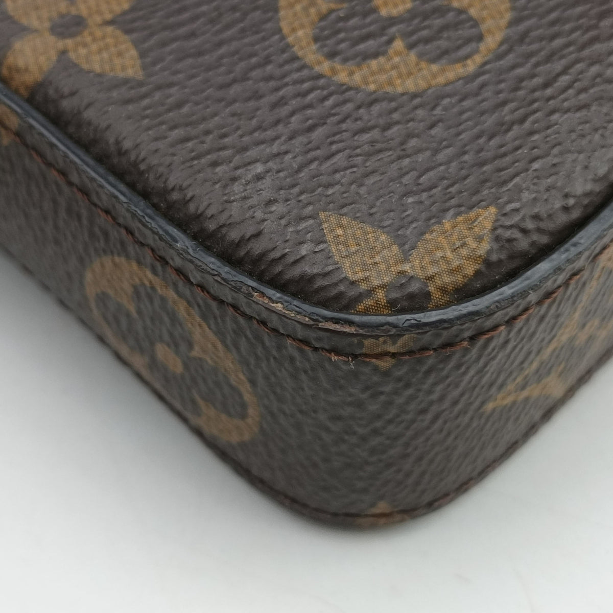 Pre-owned Louis Vuitton Pochette Felicie Brown Monogram Canvas M61276 shoulderbag | stylenewstar