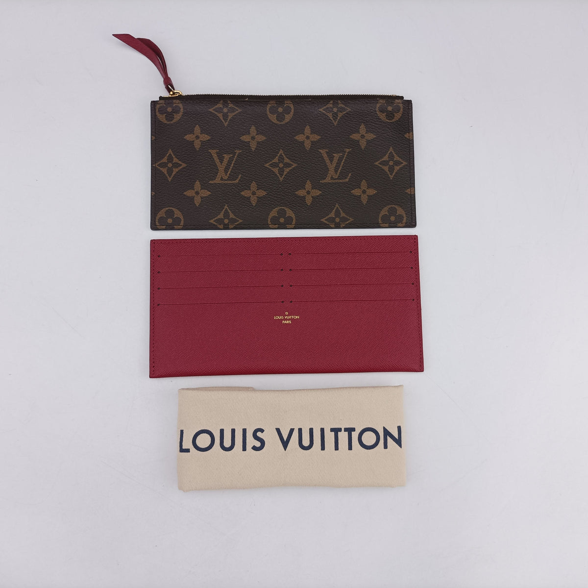 Pre-owned Louis Vuitton Pochette Felicie Brown Monogram Canvas M61276 shoulderbag | stylenewstar
