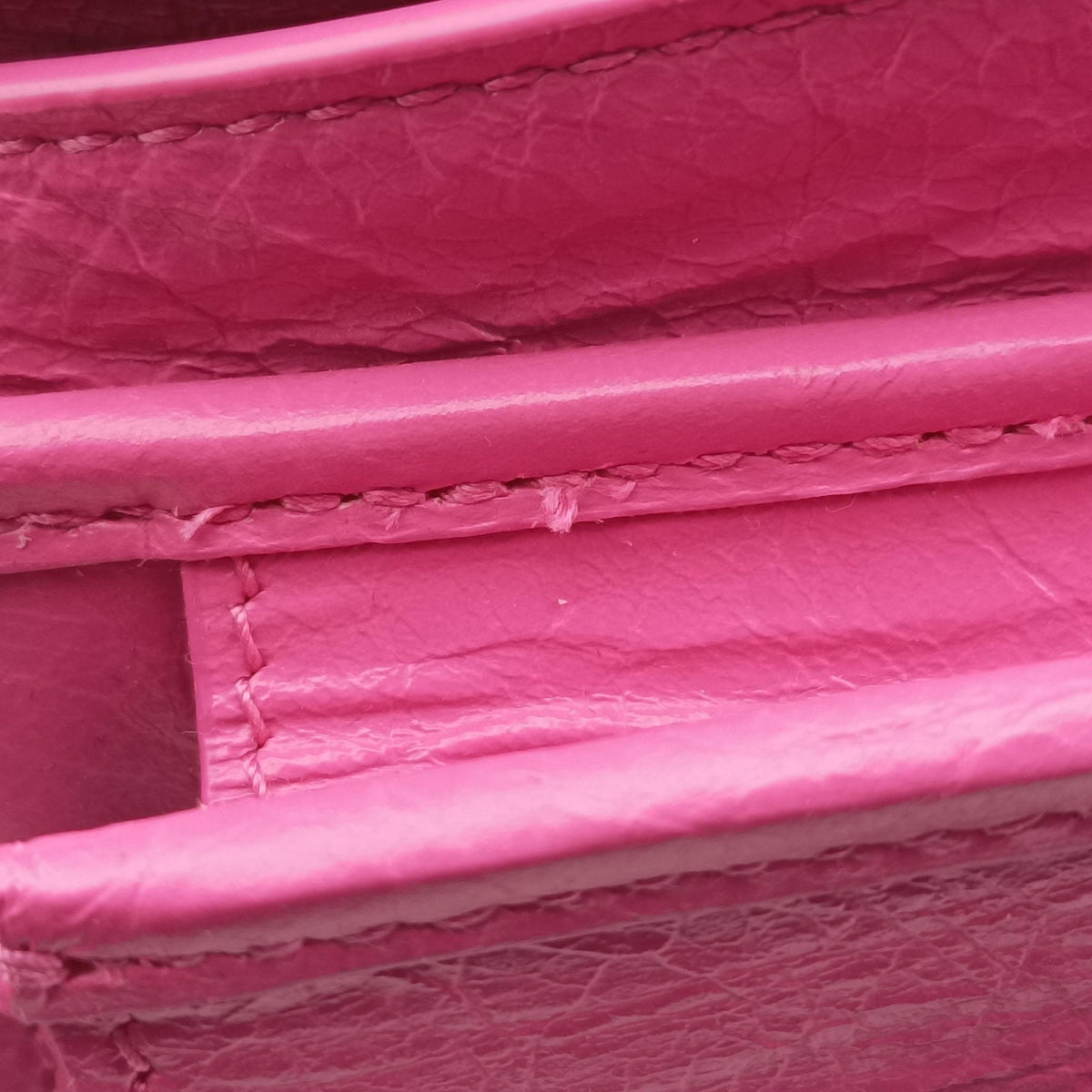 Pre-owned Balenciaga Superbusy XS Sling Bag Rose leather 762516 shoulderbag | stylenewstar