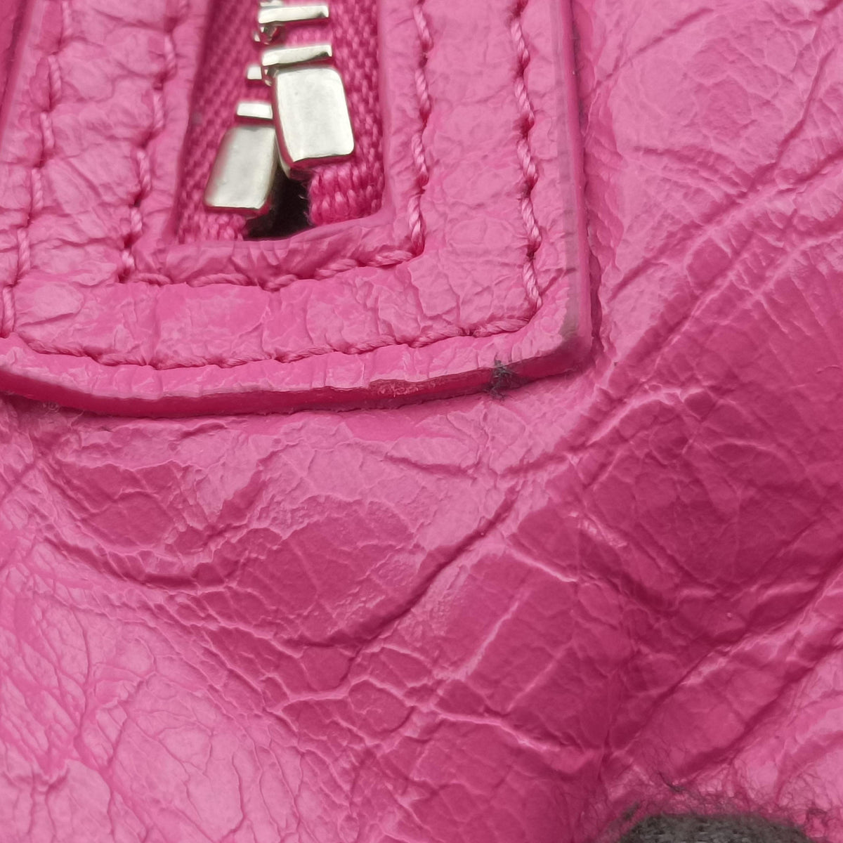 Pre-owned Balenciaga Superbusy XS Sling Bag Rose leather 762516 shoulderbag | stylenewstar