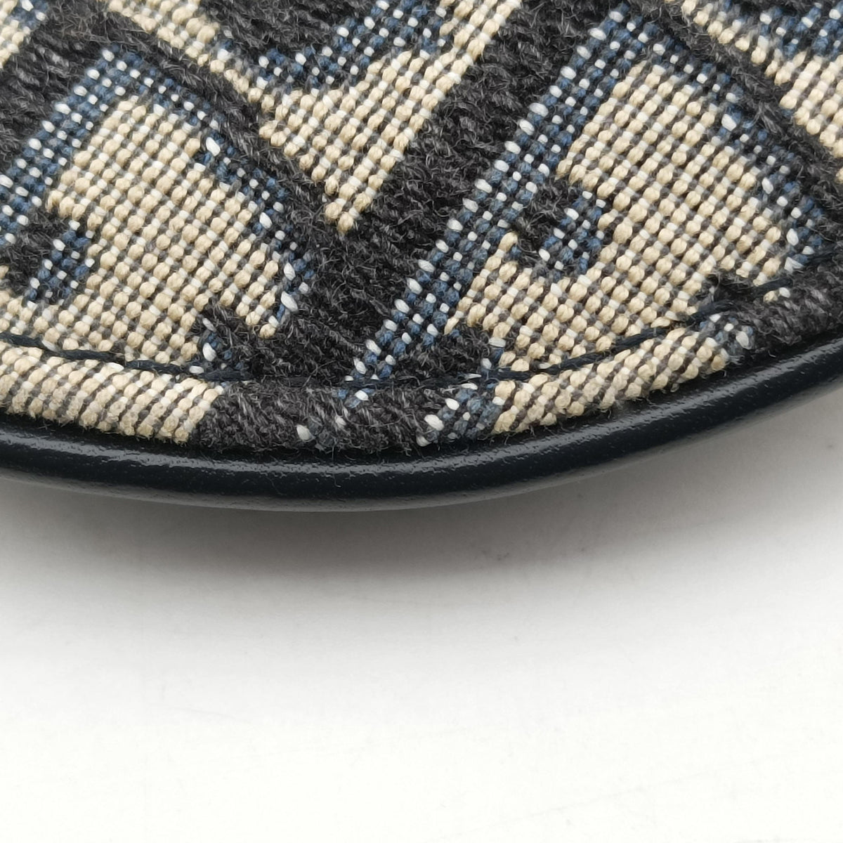 Vintage Christian Dior Saddle Navy Jacquard×Leather  bum bag/waist bag | stylenewstar