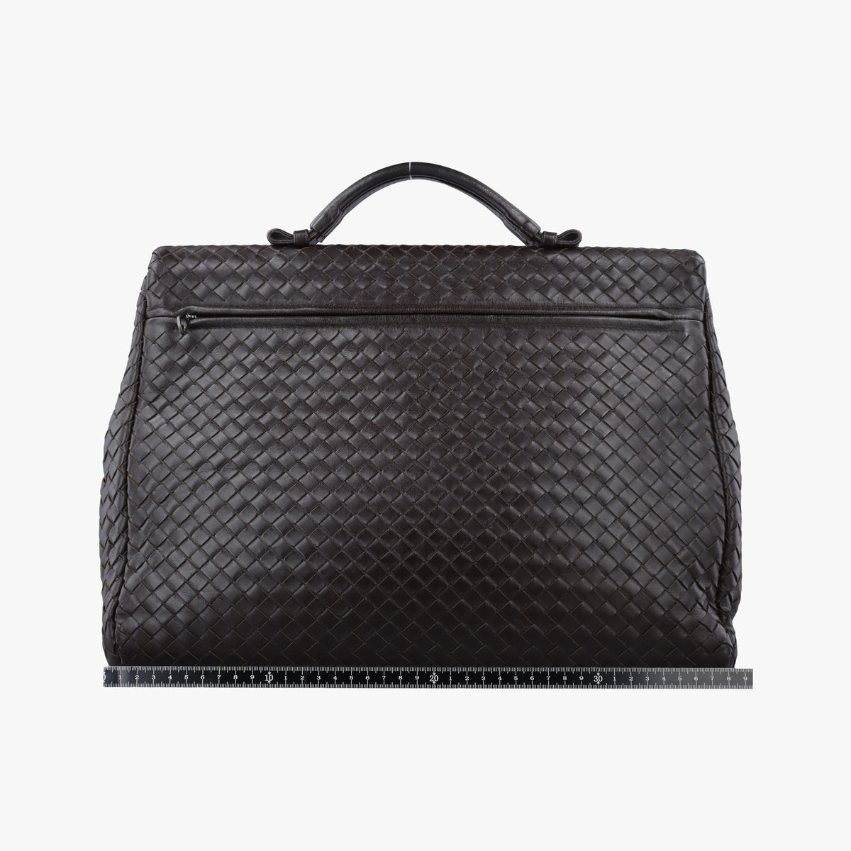 Pre-owned Bottega Veneta Intrecciato Brown lambskin  handbag | stylenewstar