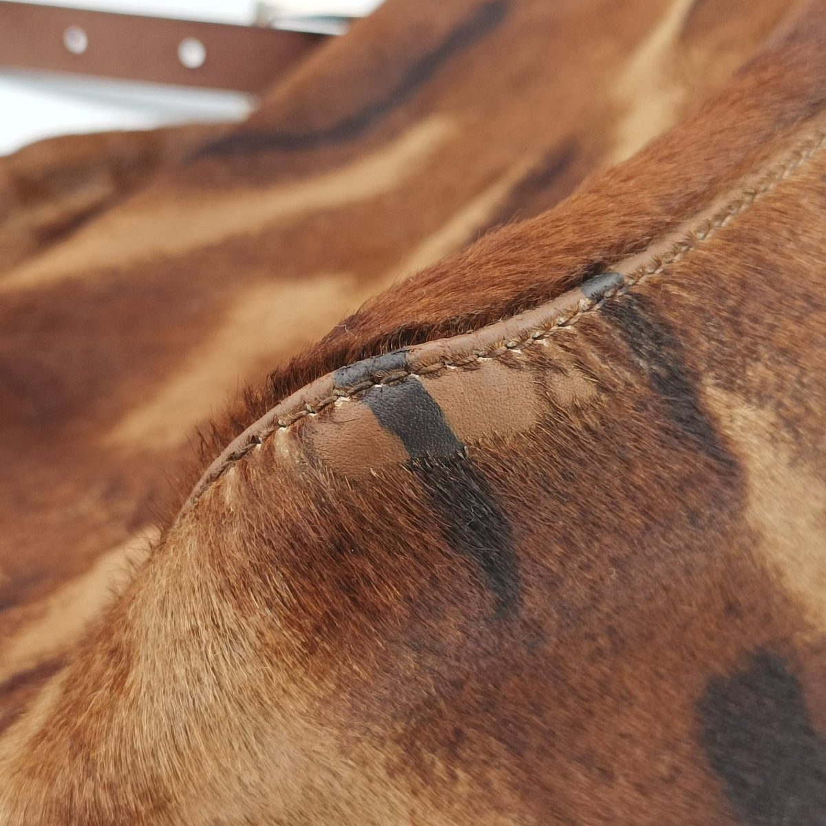 Vintage Fendi Mamma Baguette Brown pony hair 26426 shoulderbag | stylenewstar