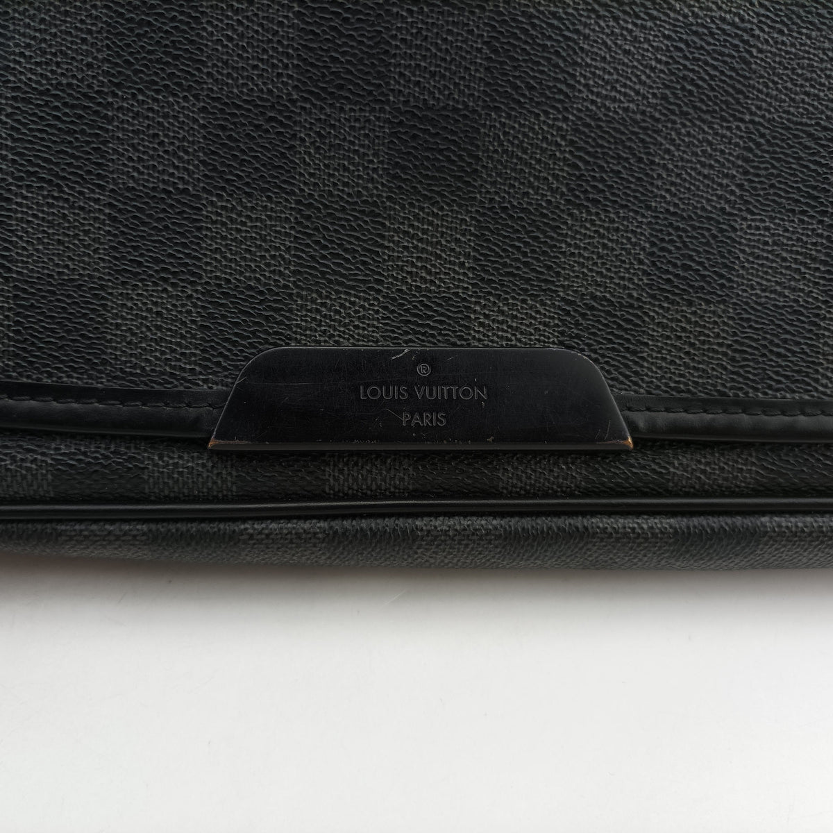 Pre-owned Louis Vuitton DANIEL MM Noir Damier GRAPHITE N58029 shoulderbag | stylenewstar