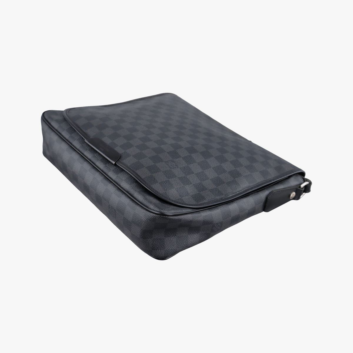 Pre-owned Louis Vuitton DANIEL MM Noir Damier GRAPHITE N58029 shoulderbag | stylenewstar