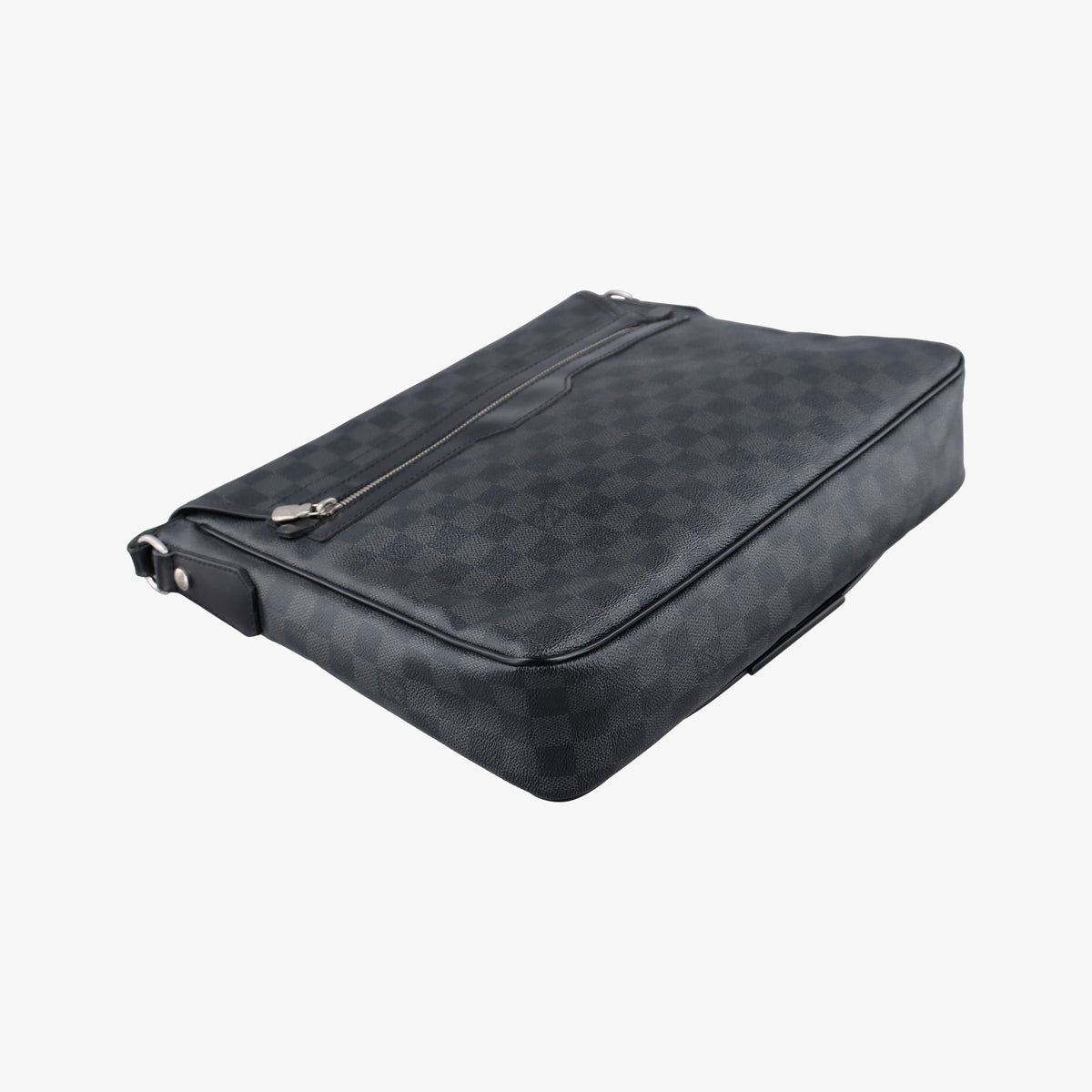 Pre-owned Louis Vuitton DANIEL MM Noir Damier GRAPHITE N58029 shoulderbag | stylenewstar