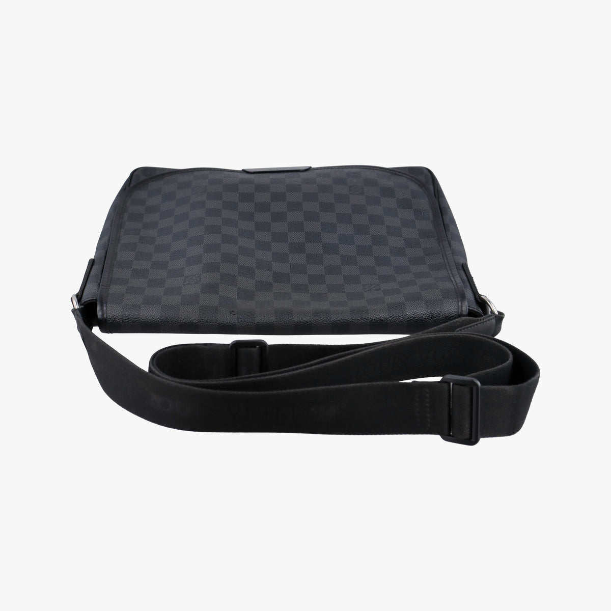 Pre-owned Louis Vuitton DANIEL MM Noir Damier GRAPHITE N58029 shoulderbag | stylenewstar