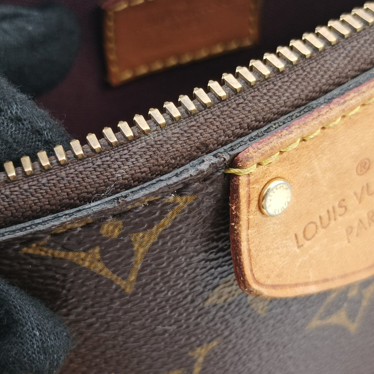 Vintage Louis Vuitton Turenne MM Brown Monogram canvas M48814 shoulderbag | stylenewstar