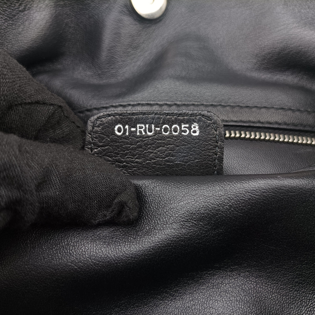 Secondhand Christian Dior Soft Lady Dior Intrecciato Tote Black lambskin  handbag | stylenewstar