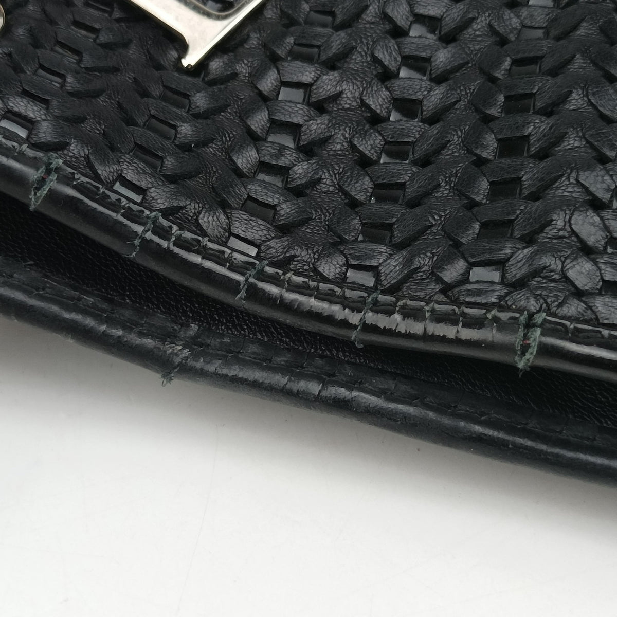 Secondhand Christian Dior Soft Lady Dior Intrecciato Tote Black lambskin  handbag | stylenewstar