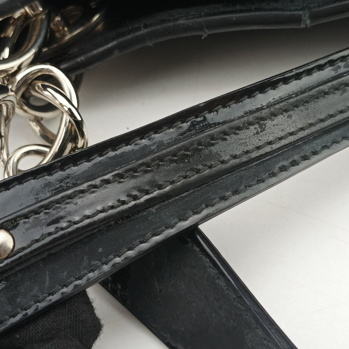 Secondhand Christian Dior Soft Lady Dior Intrecciato Tote Black lambskin  handbag | stylenewstar