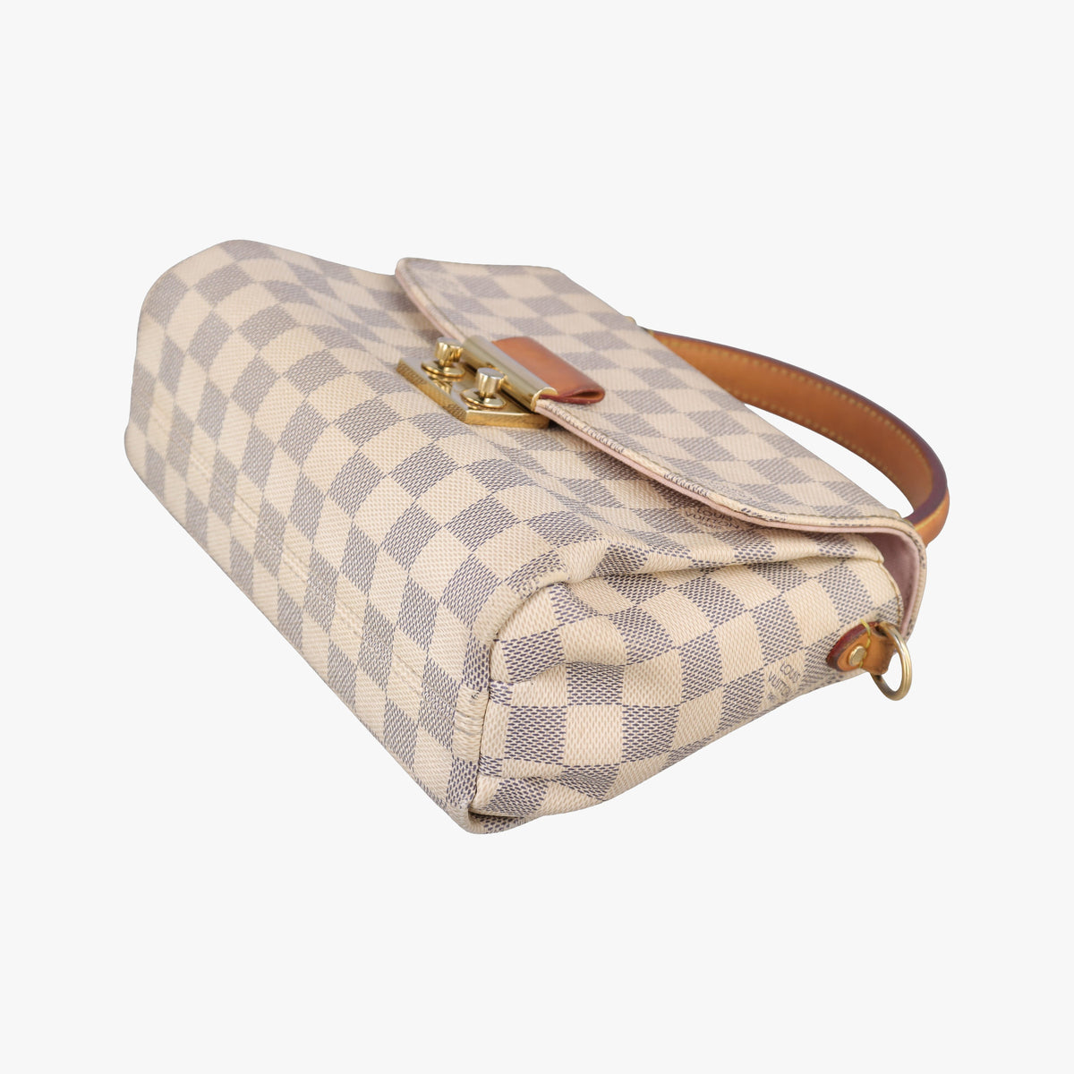 Pre-owned Louis Vuitton CROISETTE Azur Damier Canvas N41581 shoulderbag | stylenewstar