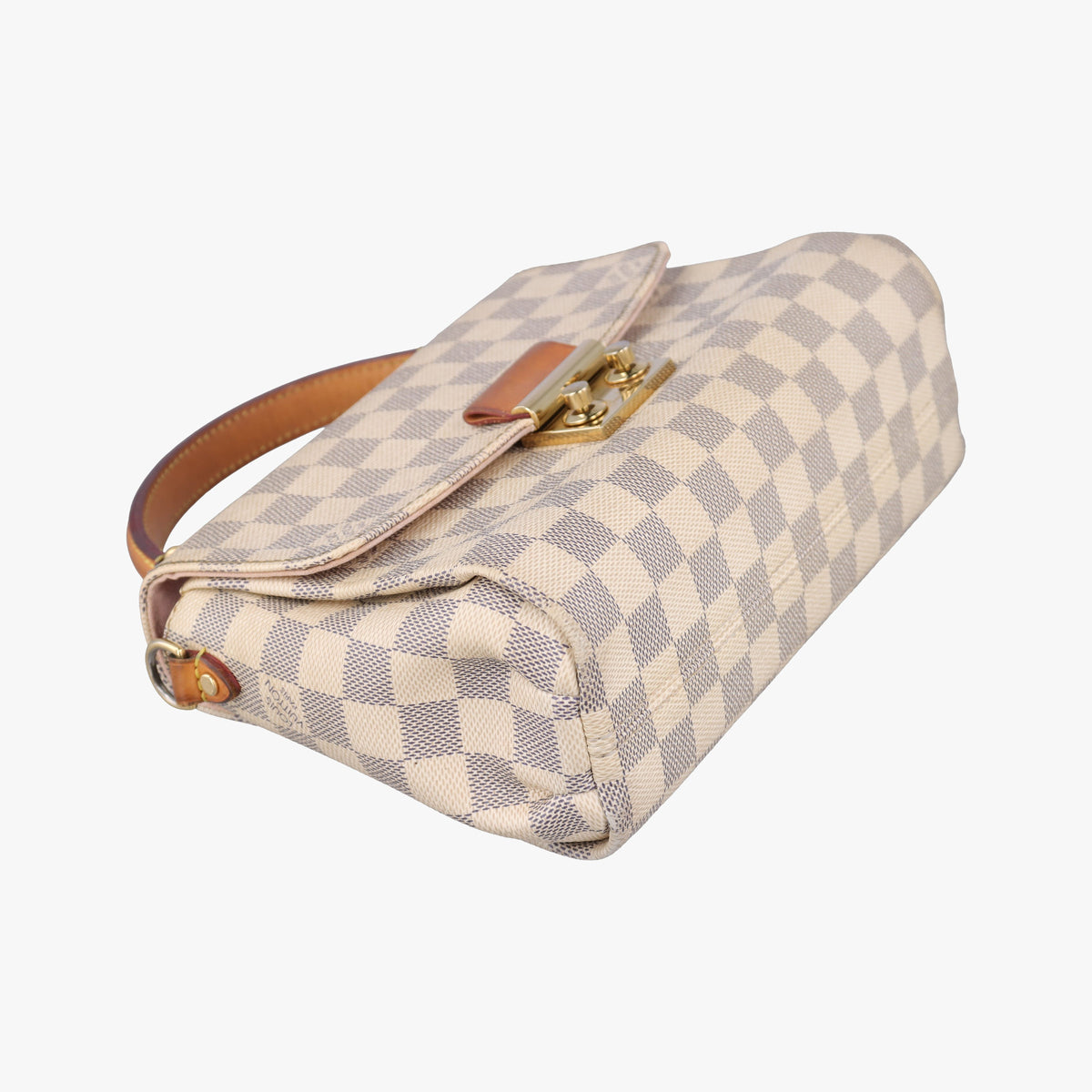 Pre-owned Louis Vuitton CROISETTE Azur Damier Canvas N41581 shoulderbag | stylenewstar