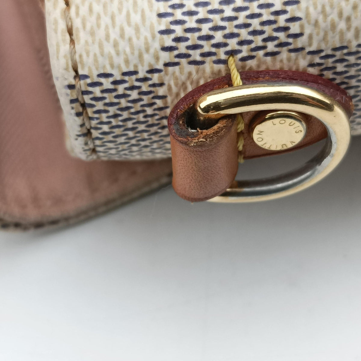 Pre-owned Louis Vuitton CROISETTE Azur Damier Canvas N41581 shoulderbag | stylenewstar