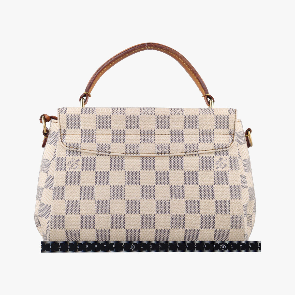 Pre-owned Louis Vuitton CROISETTE Azur Damier Canvas N41581 shoulderbag | stylenewstar