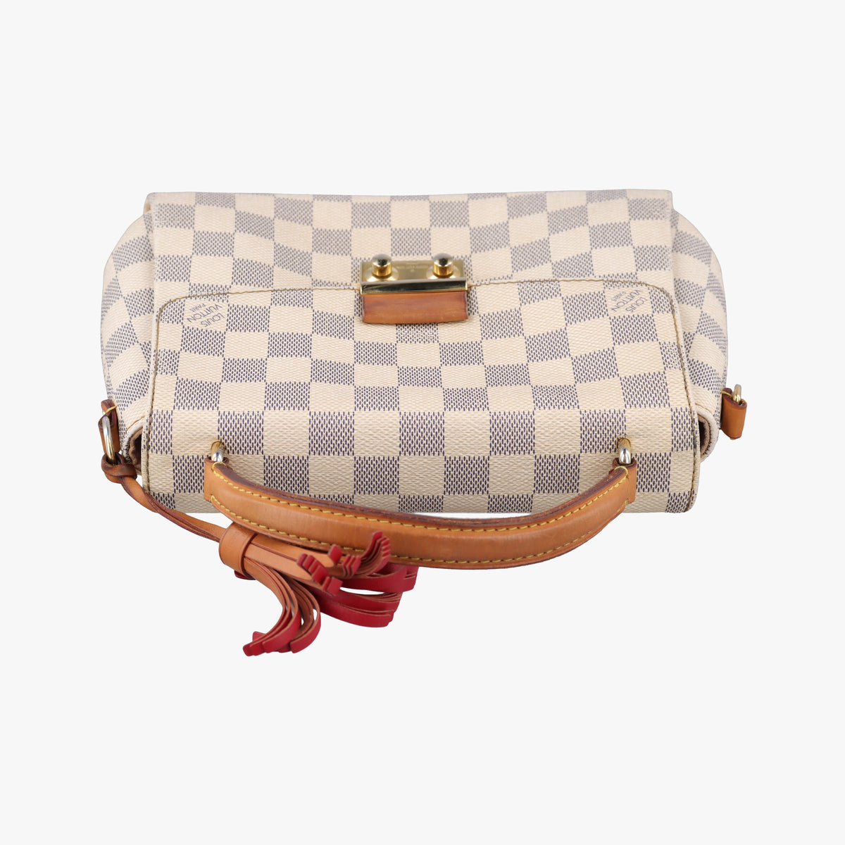 Pre-owned Louis Vuitton CROISETTE Azur Damier Canvas N41581 shoulderbag | stylenewstar