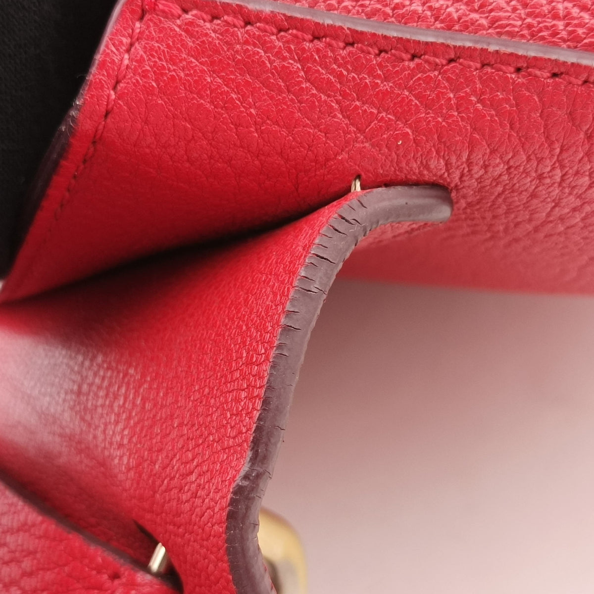 Pre-owned Chloe DREW Red Leather  shoulderbag | stylenewstar