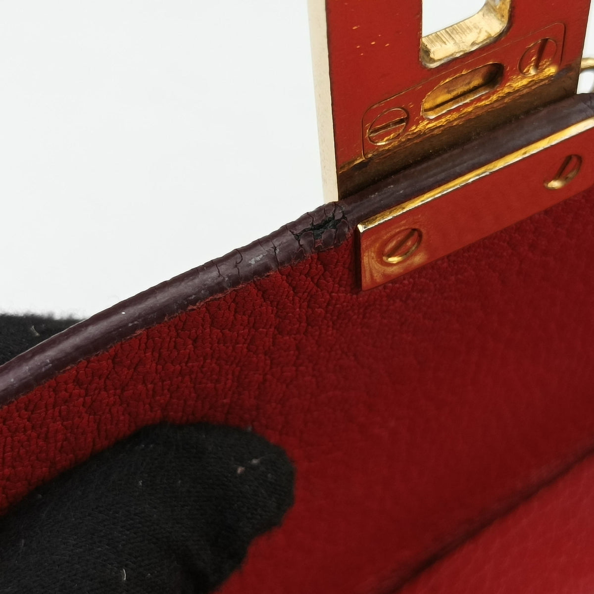 Pre-owned Chloe DREW Red Leather  shoulderbag | stylenewstar