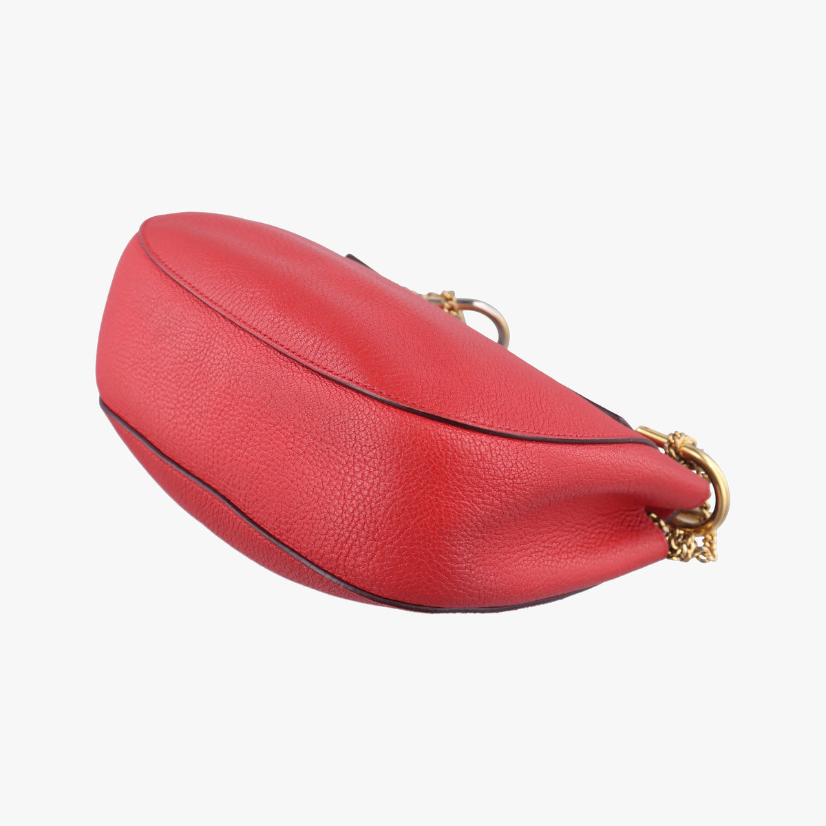 Pre-owned Chloe DREW Red Leather  shoulderbag | stylenewstar