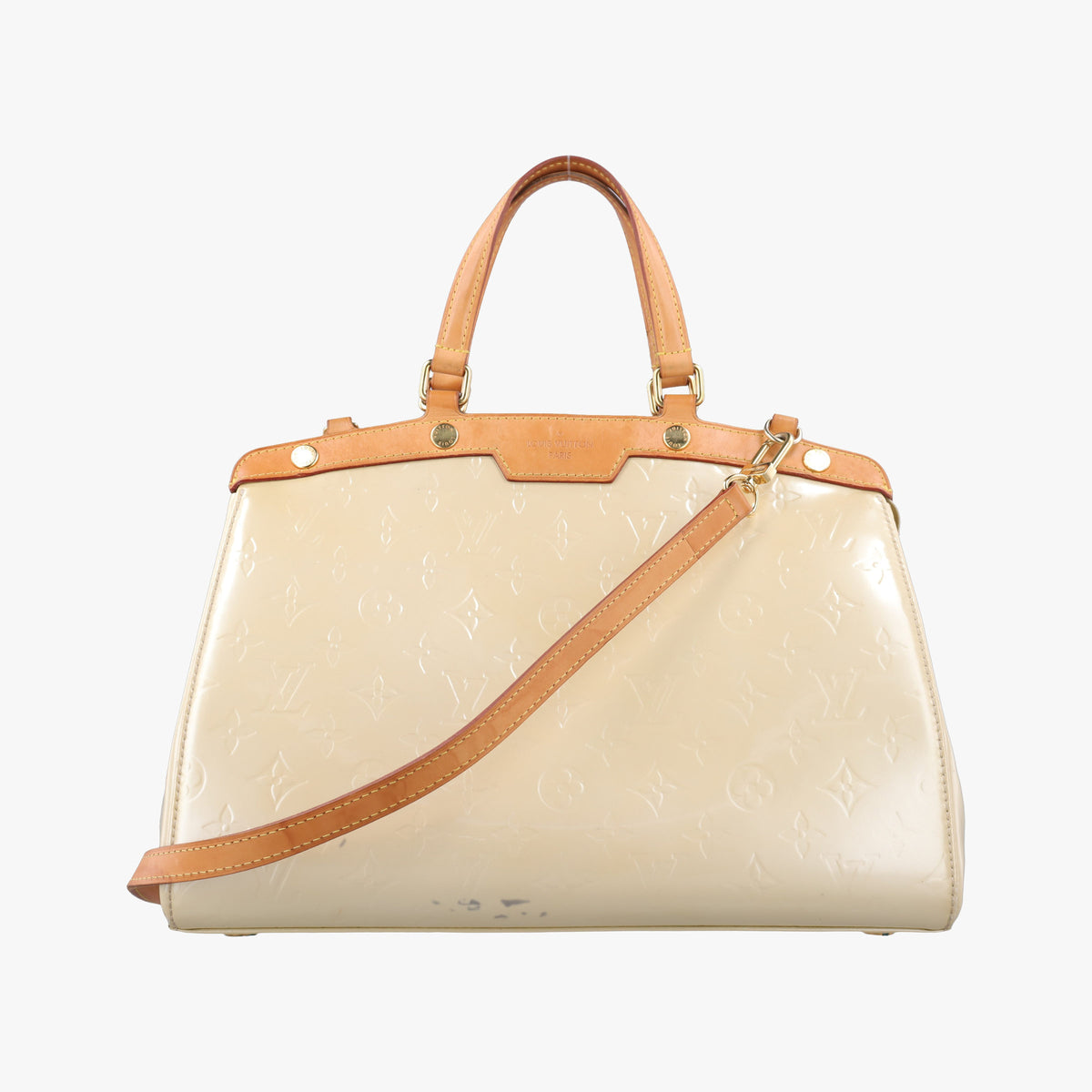 Pre-owned Louis Vuitton Brea MM Broncorail Vernis M91456 shoulderbag | stylenewstar