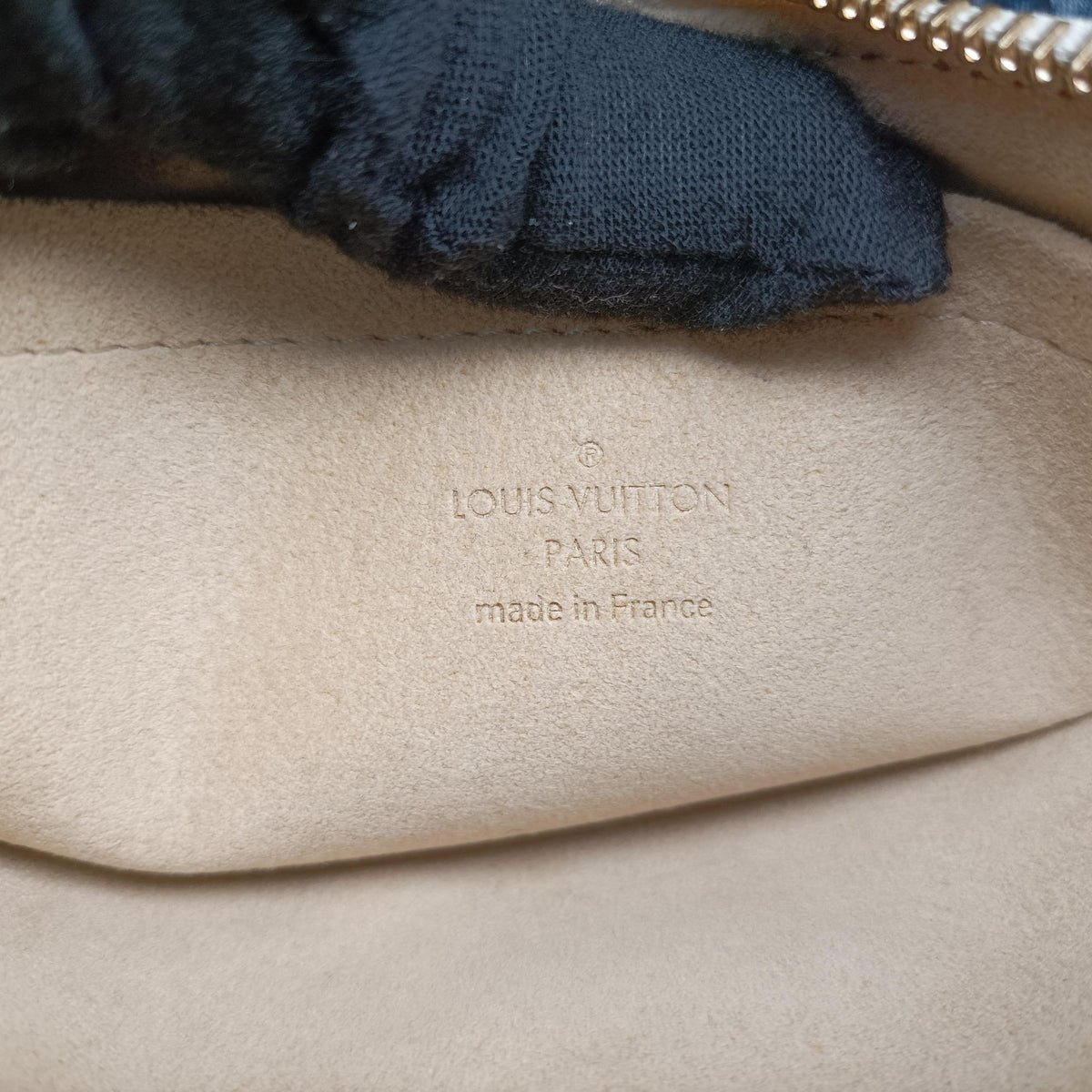 Secondhand Louis Vuitton Pochette Mila MM AZUR Damier Canvas N60027 handbag | stylenewstar