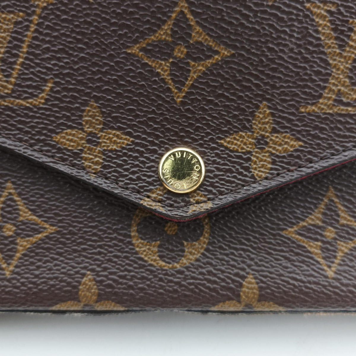 Pre-owned Louis Vuitton Pochette Felicie Brown Monogram Canvas M61276 shoulderbag | stylenewstar