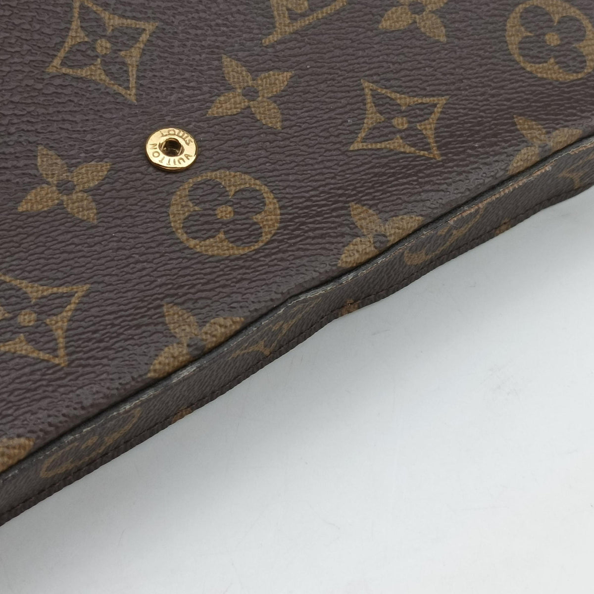 Pre-owned Louis Vuitton Pochette Felicie Brown Monogram Canvas M61276 shoulderbag | stylenewstar