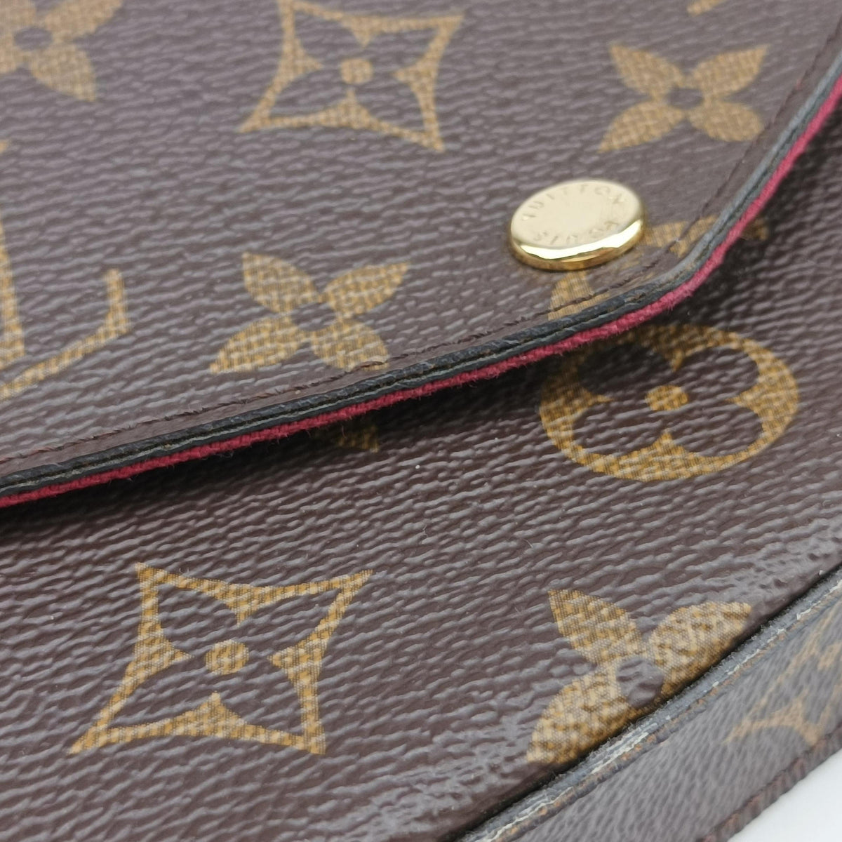 Pre-owned Louis Vuitton Pochette Felicie Brown Monogram Canvas M61276 shoulderbag | stylenewstar
